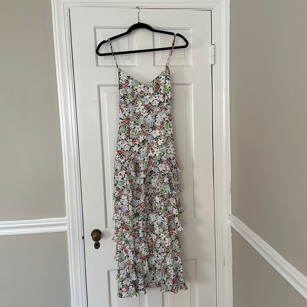 Likely pattern maxi with black accents